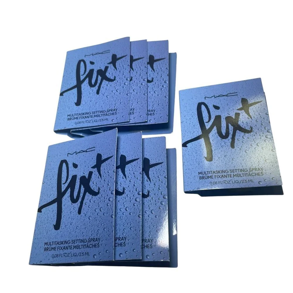 MAC Fix+ Setting Spray Sample Bundle – 7 Pack – New 2.5ml Each